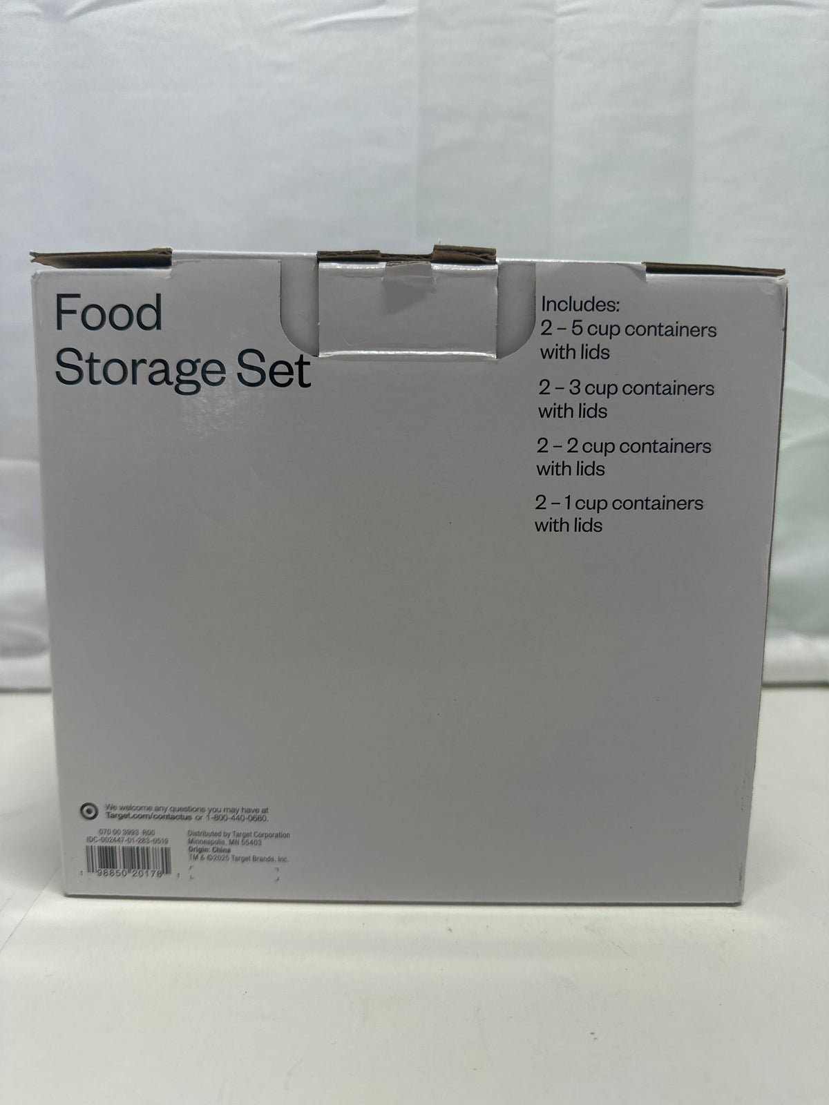 Essential Storage Containers Room Essentials Food Storage Container Set – 8 Piece BPA-Free Plastic ...