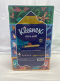 Kleenex Ultra Soft Facial Tissues – 3-Ply Soft Tissues Multipack (4 Cartons)