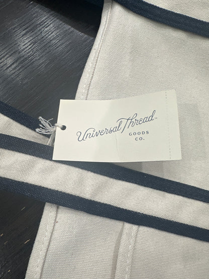 Universal Thread™ Canvas Tote Bag – Blue & Natural – Large Everyday Carryall