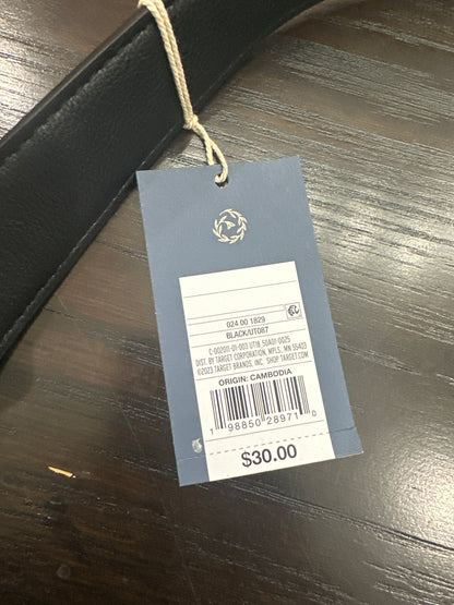 Universal Thread™ Faux Leather Hobo Shoulder Bag – Black