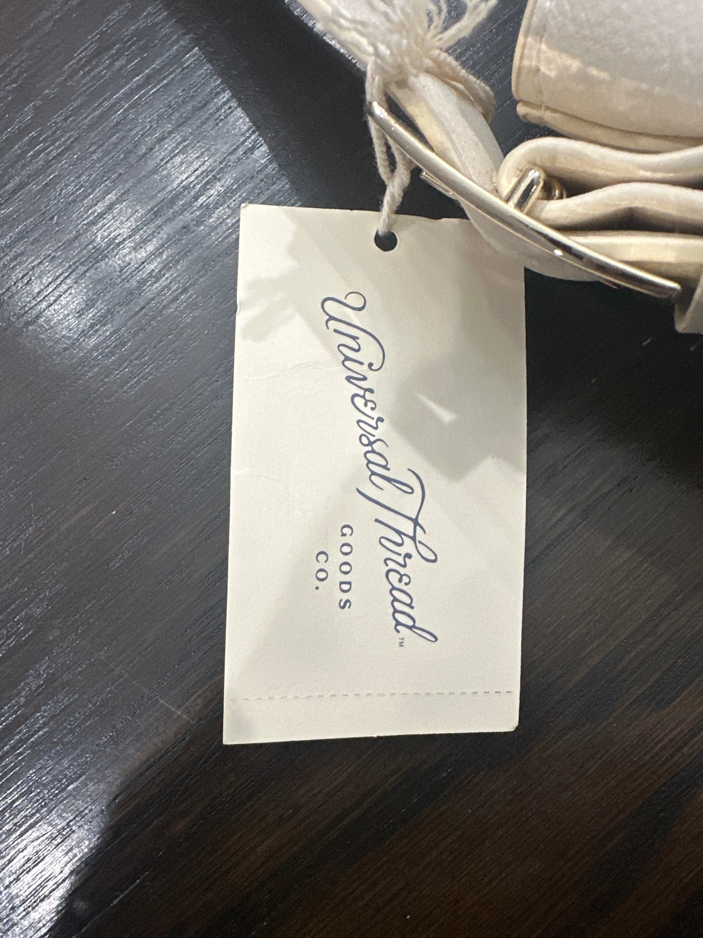 Universal Thread™ Faux Leather Hobo Shoulder Bag – White