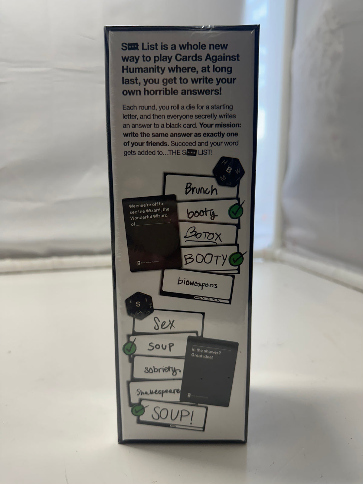 Cards Against Humanity Twists Shit List Card Game photo 5