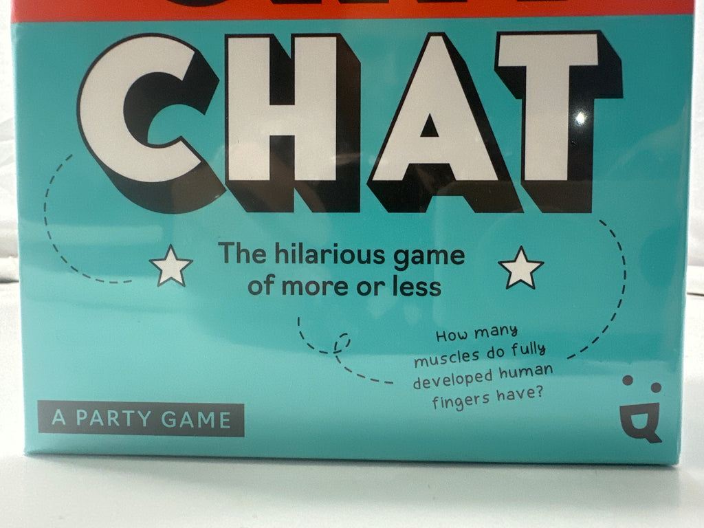Chit Chat More or Less Party Game photo 3