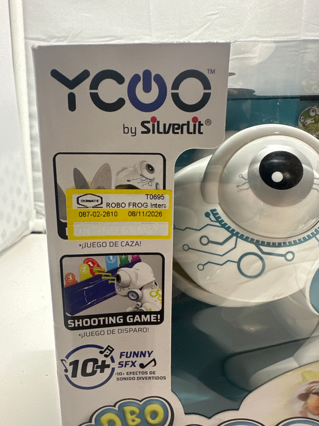 Silverlit Robo Frog Hop and Catch Interactive Robot Game photo 3