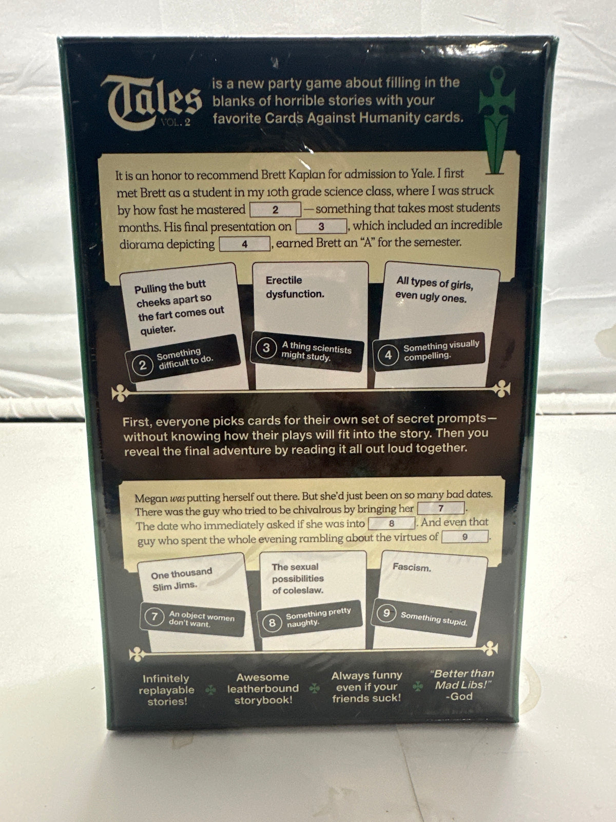 Cards Against Humanity Twists Tales Volume Two Card Game photo 5