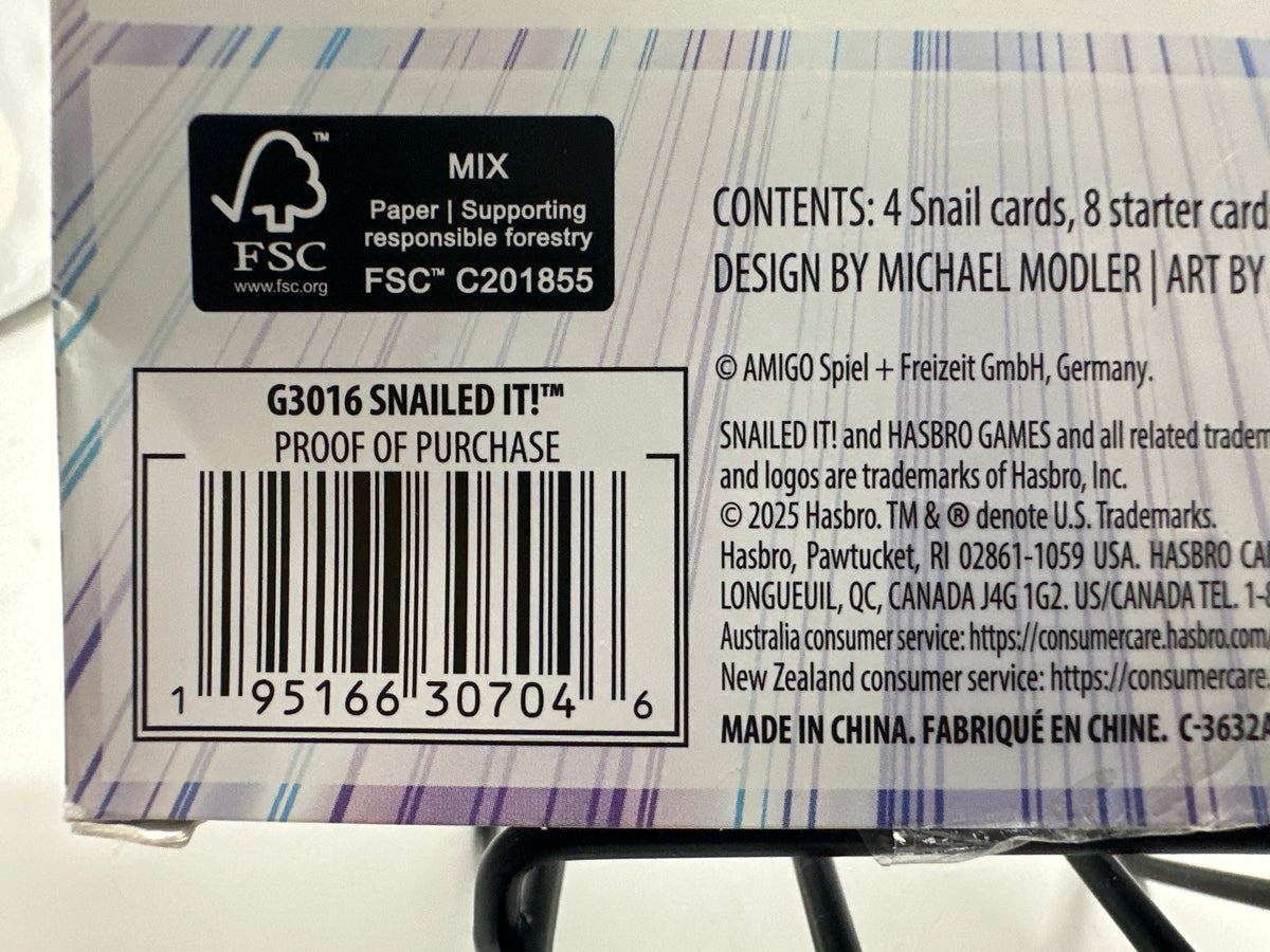 Hasbro Games Snailed It Card Game photo 4