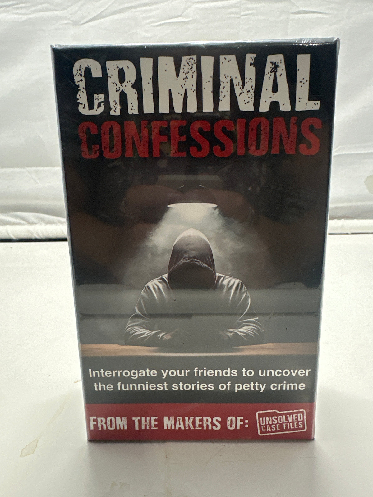 Unsolved Case Files Criminal Confessions Party Game