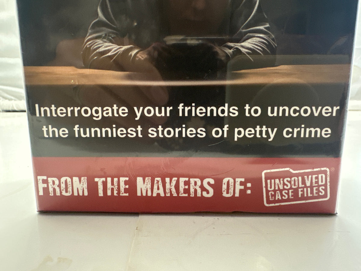 Unsolved Case Files Criminal Confessions Party Game