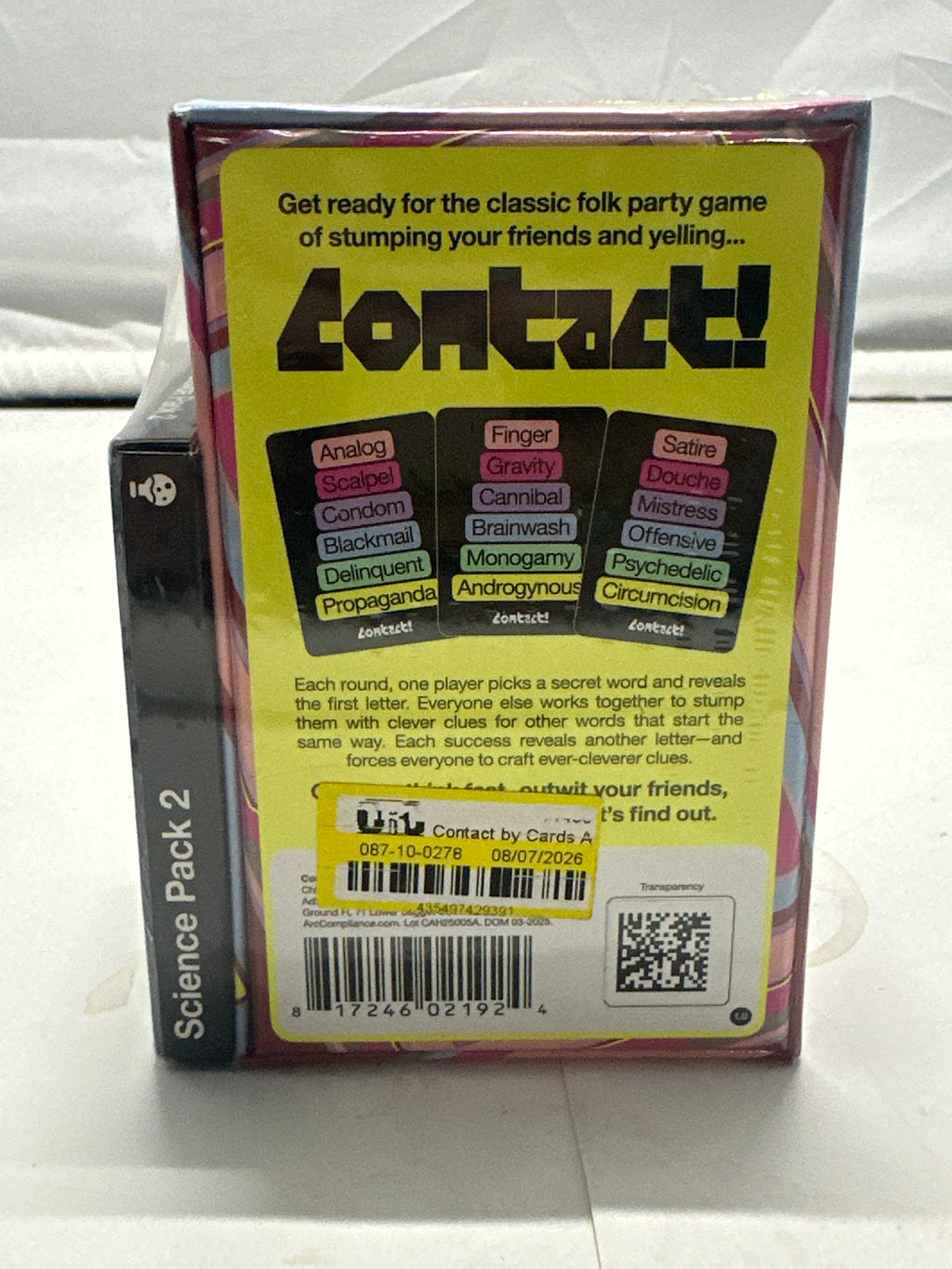 Unsolved Case Files Criminal Confessions Party Game product photo