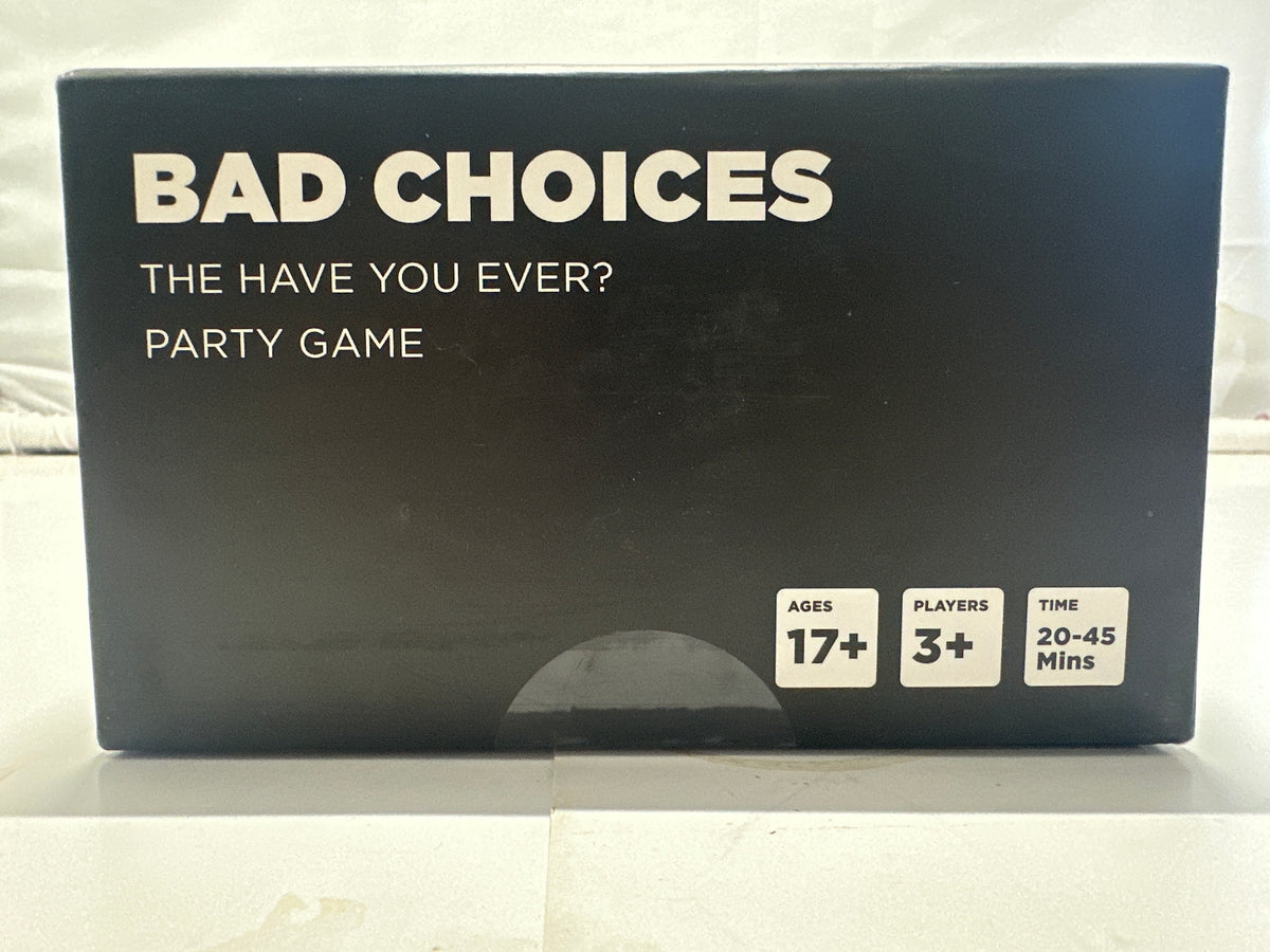 Bad Choices Have You Ever Party Game product photo