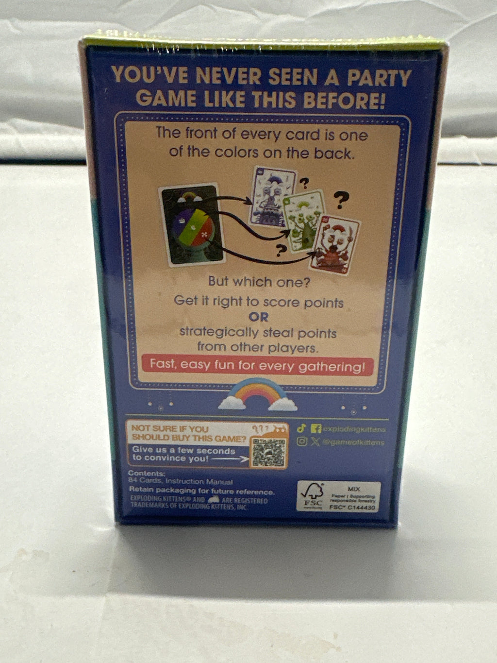 Exploding Kittens Mantis Card Game product photo