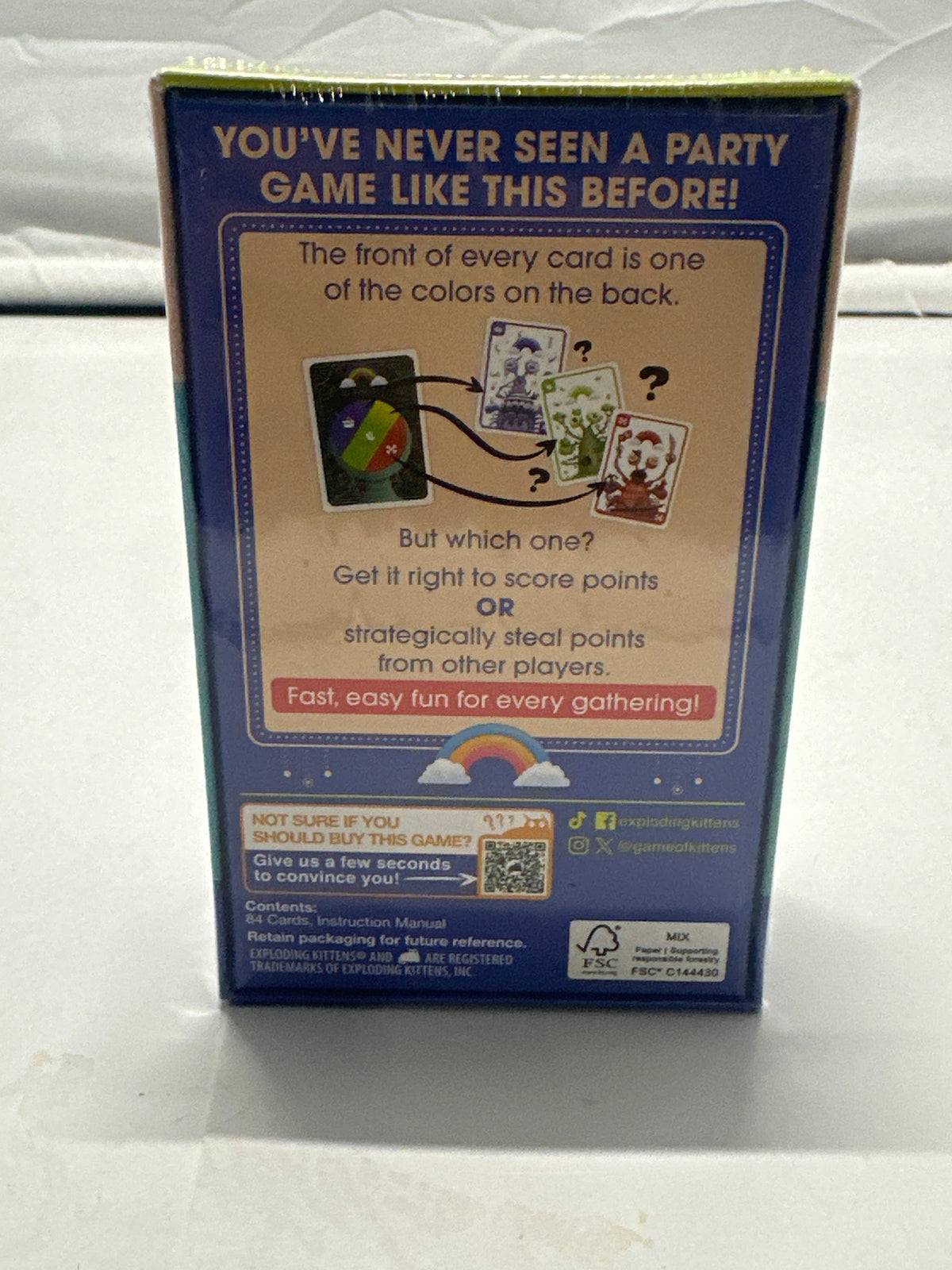 Exploding Kittens Mantis Card Game product photo