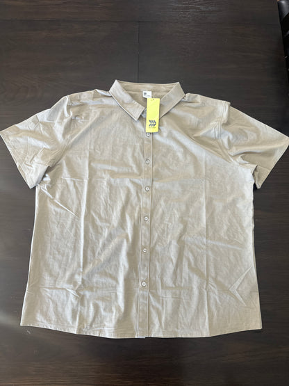 Men’s Quick Dry Woven Button-Up Shirt