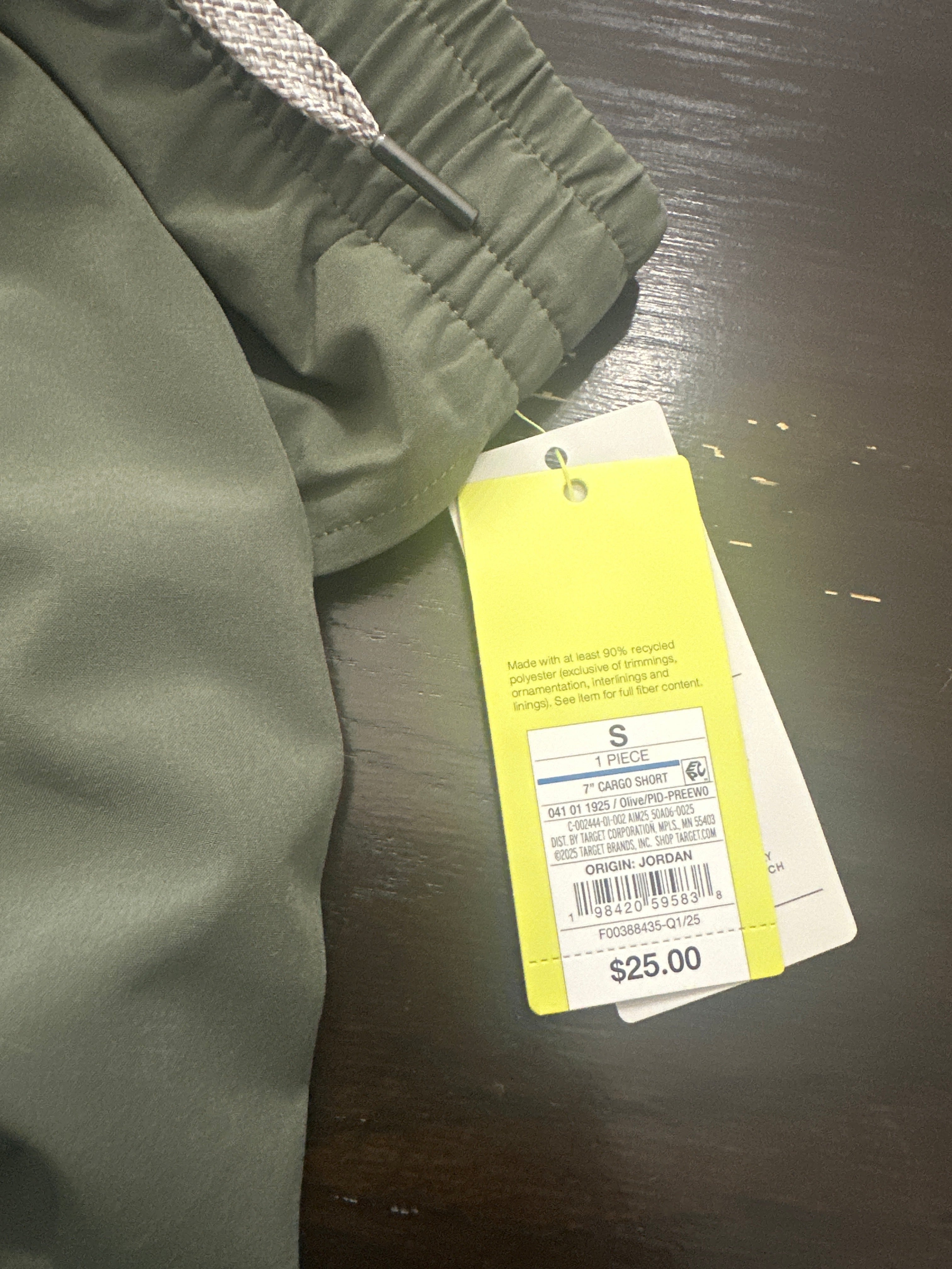 All In Motion Men's 7" Cargo Shorts