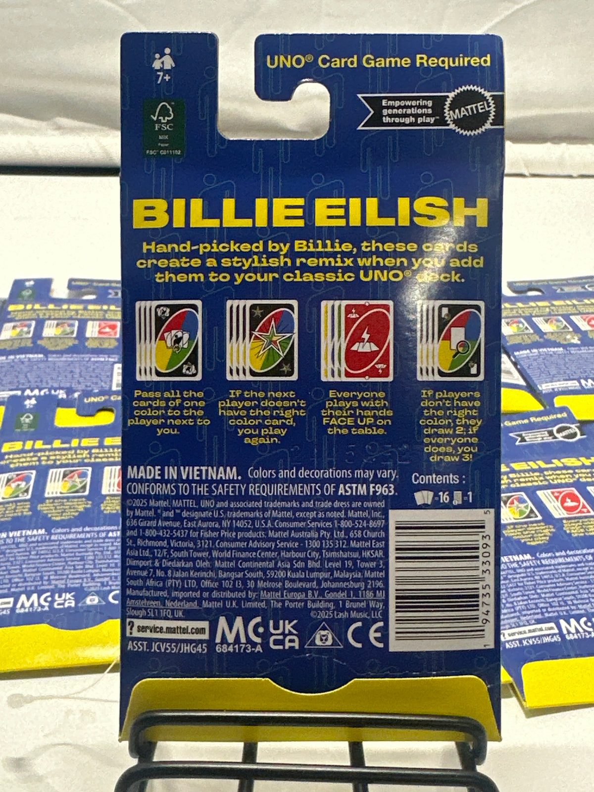 UNO Billie Eilish Add On Pack photo 9427