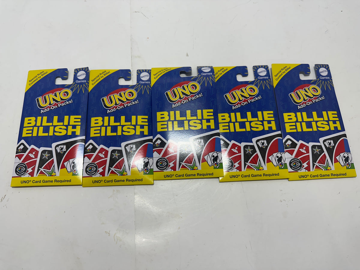 UNO Billie Eilish Add On Pack 5 Pack photo 9429