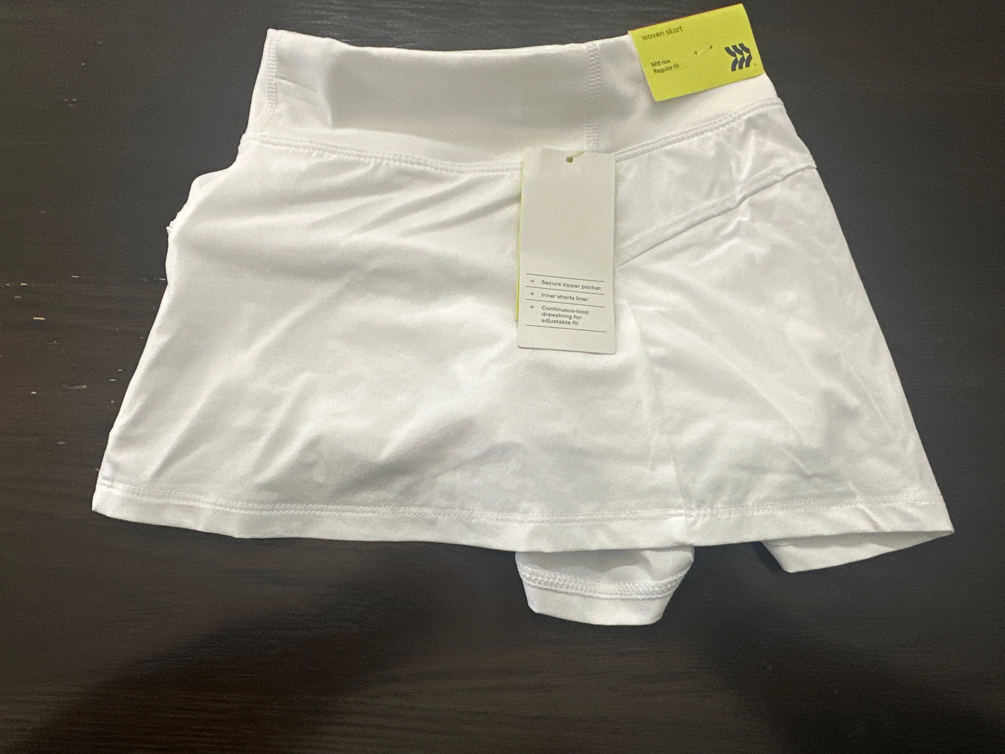 All in Motion Girls Woven Skort Mid Rise Regular Fit