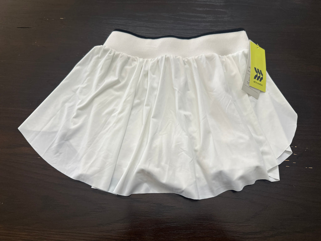 All in Motion Girls Skort White