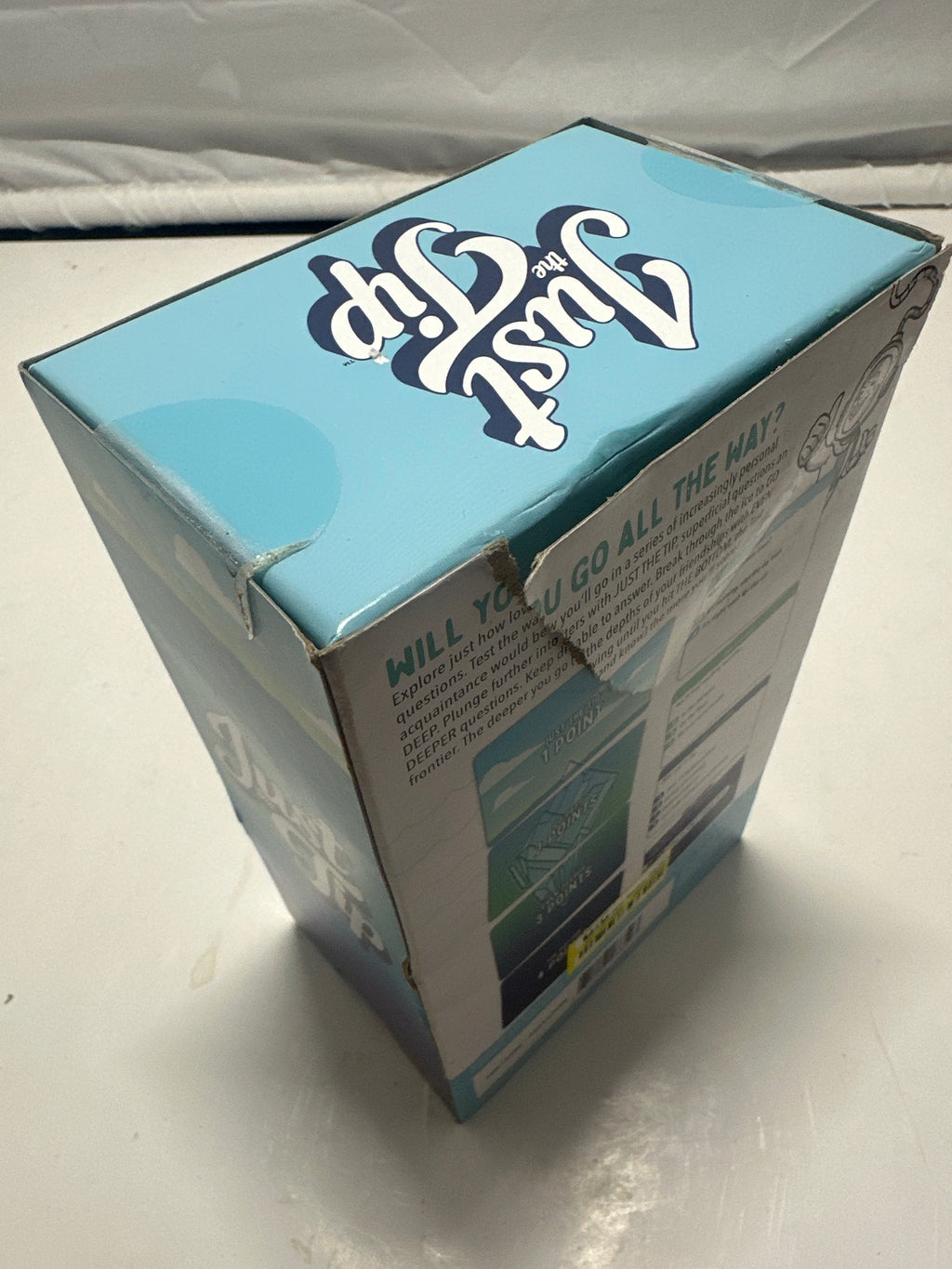 Just the Tip adult party game barcode