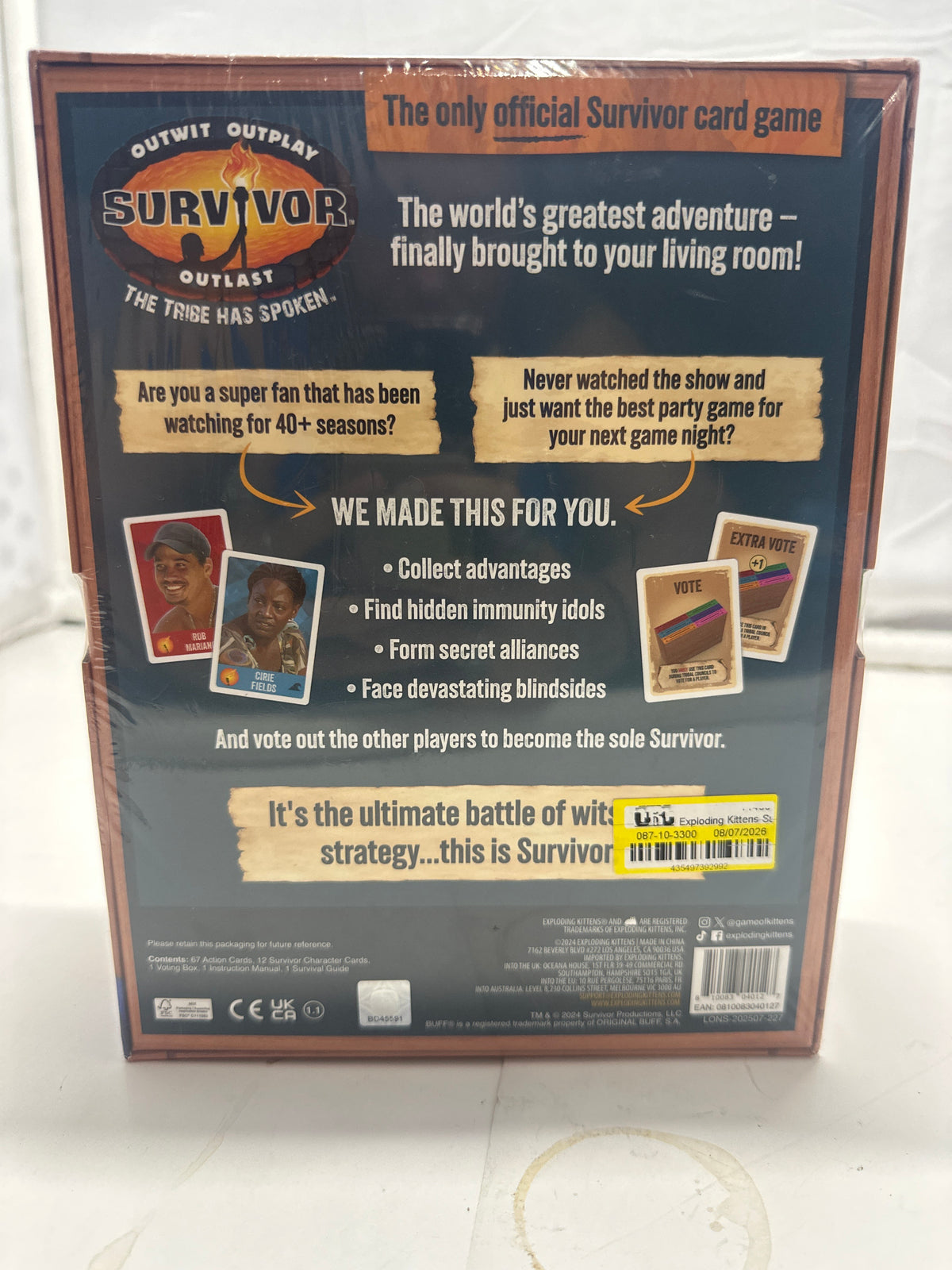 Survivor The Tribe Has Spoken back