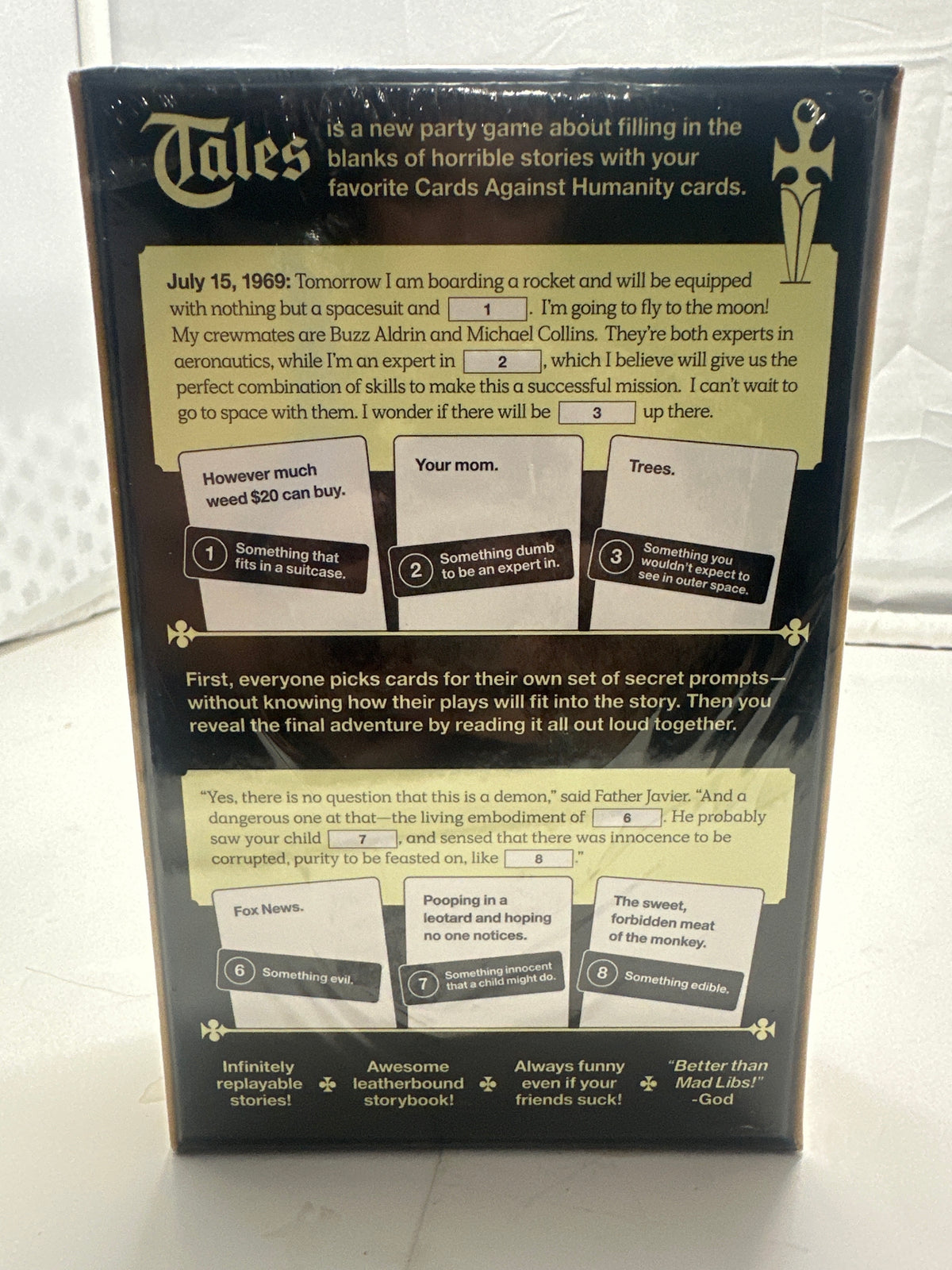 Cards Against Humanity Tales Vol. 1 back