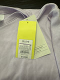 All In Motion Girls Ribbed Cropped Tee Light Purple