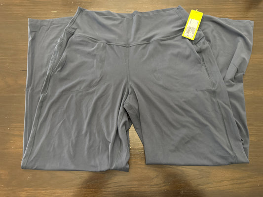 All in Motion Women’s Wide Leg Athletic Pants – Navy Blue Active Lounge Pants