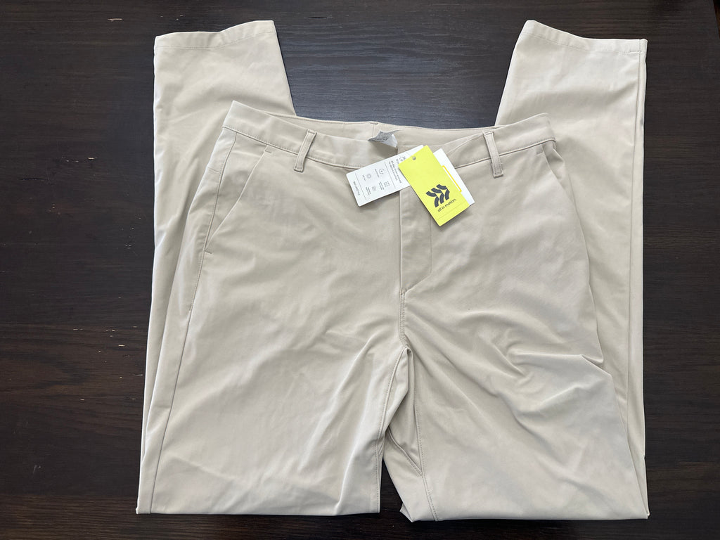 All in Motion 360 Lifestyle Men’s Trousers – Light Khaki Performance Pants