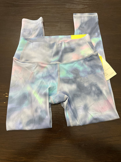 All in Motion Girls Performance Leggings – Blue Tie-Dye Athletic Leggings