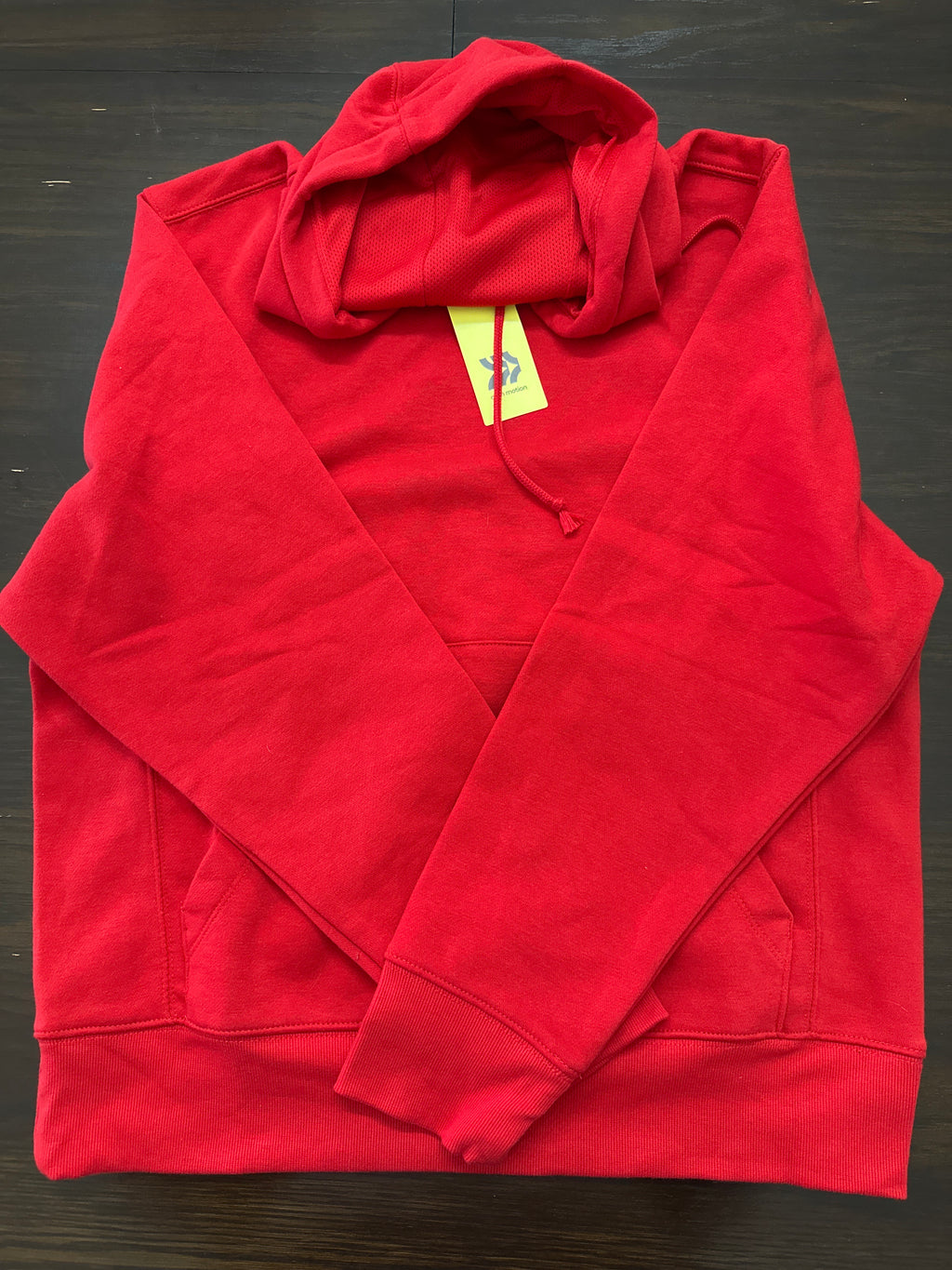 All in Motion Men's Fleece Pullover Hoodie – Red Sweatshirt
