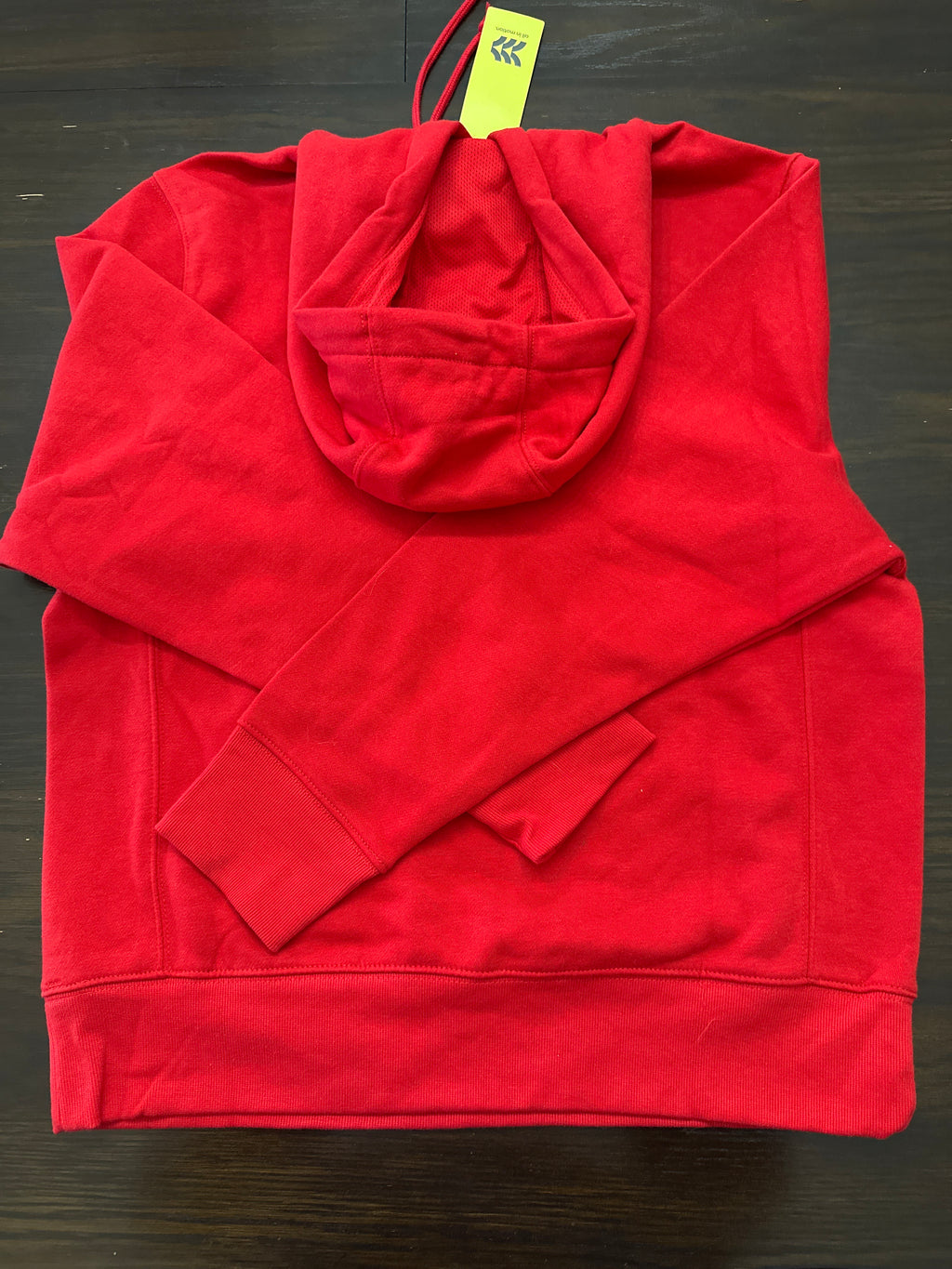 All in Motion Men's Fleece Pullover Hoodie – Red Sweatshirt