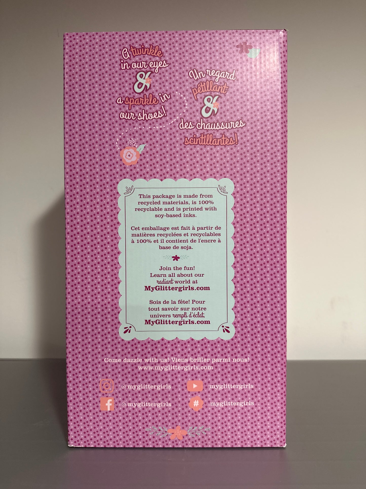 Glitter Girls GG Holiday Tree Playset for 14 Inch Dolls w/ Lights & Ornaments