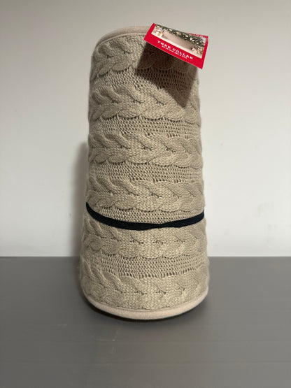 Wondershop Knit Christmas Tree Collar 25” Stand Cover Cozy Holiday Decor