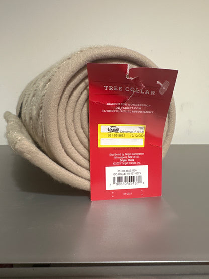 Wondershop Knit Christmas Tree Collar 25” Stand Cover Cozy Holiday Decor