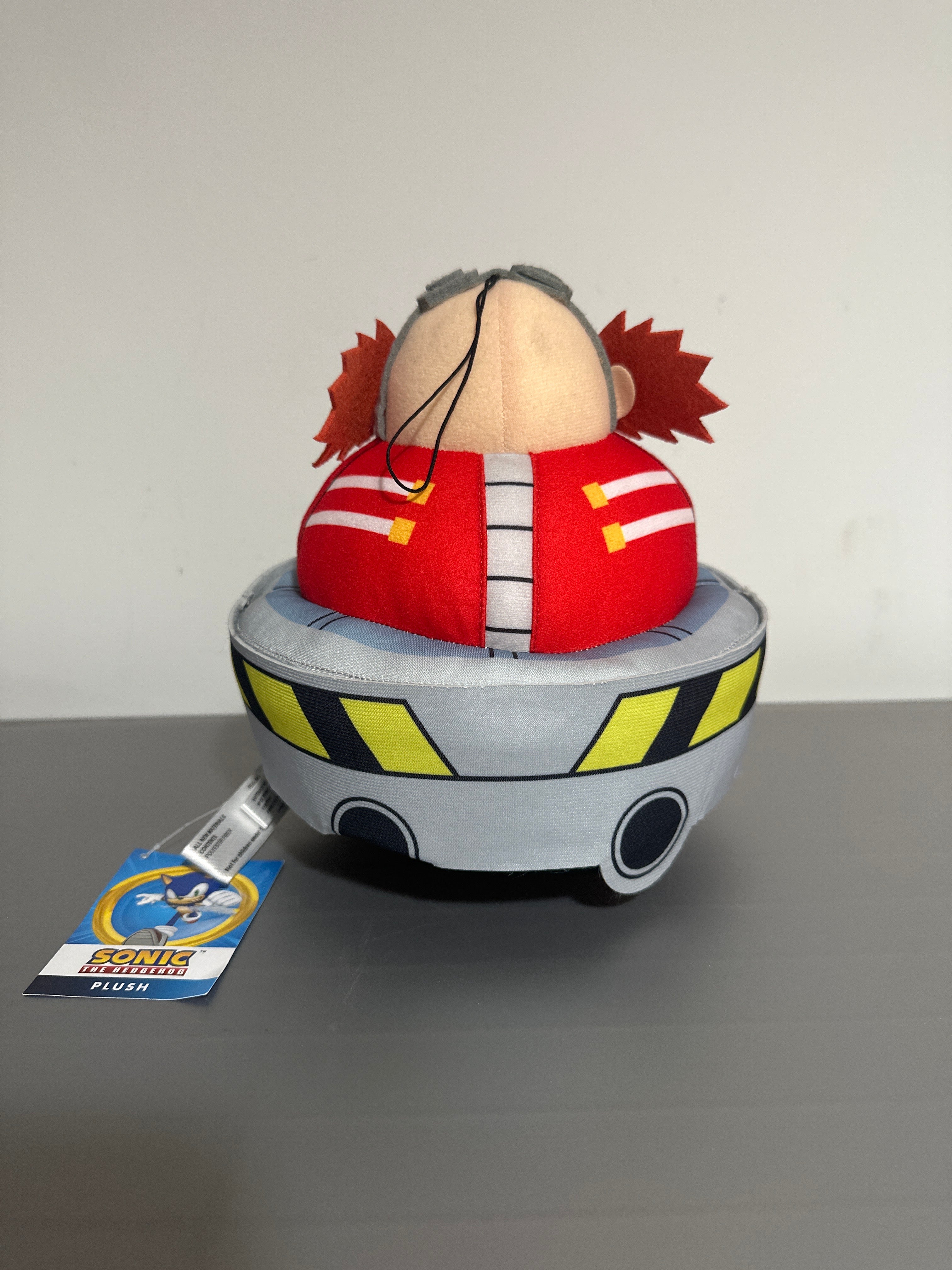 Sonic the Hedgehog Dr. Eggman Egg Mobile Plush Official Licensed