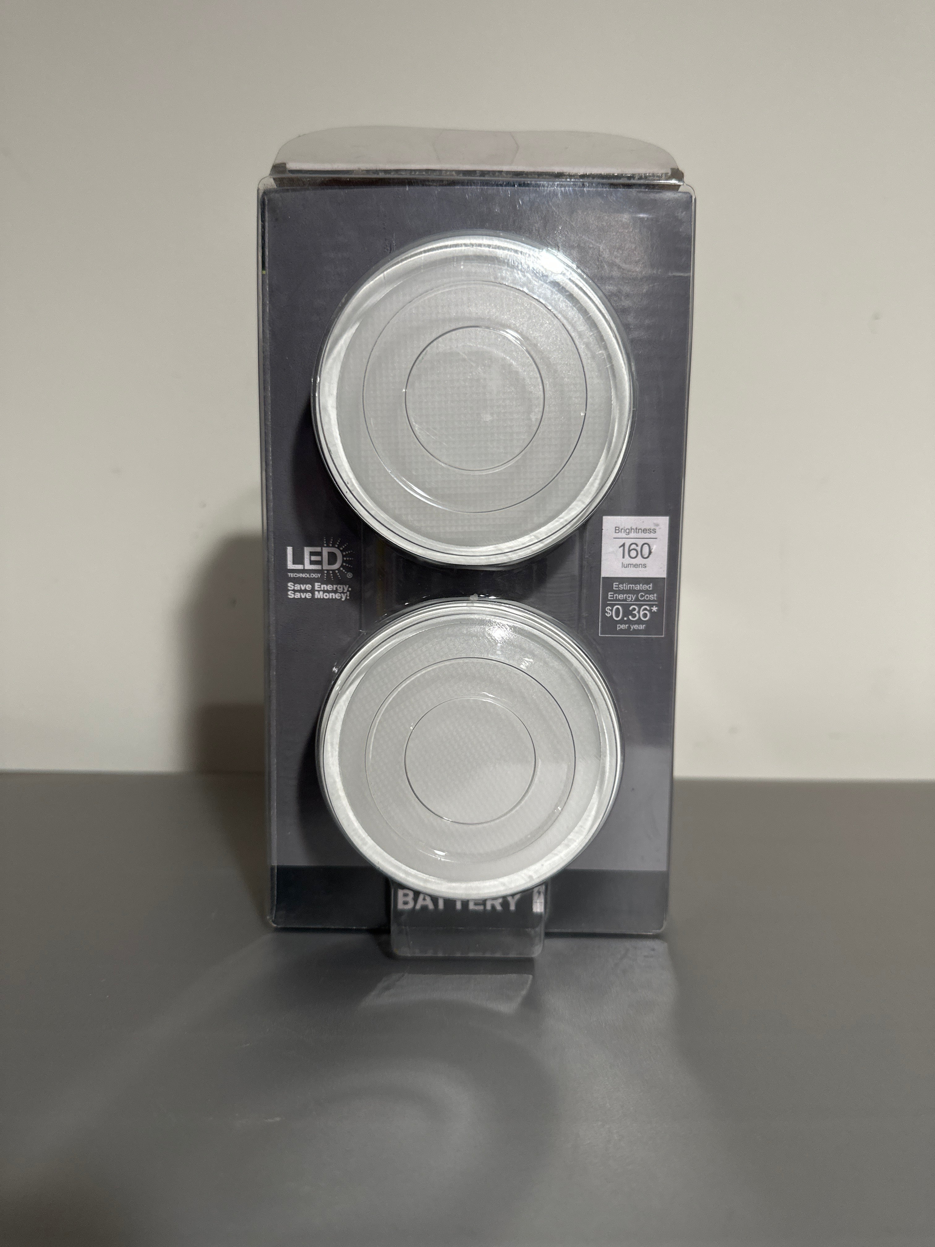 Commercial Electric 2-Pack Rechargeable LED Puck Light Kit – Soft White 3000K