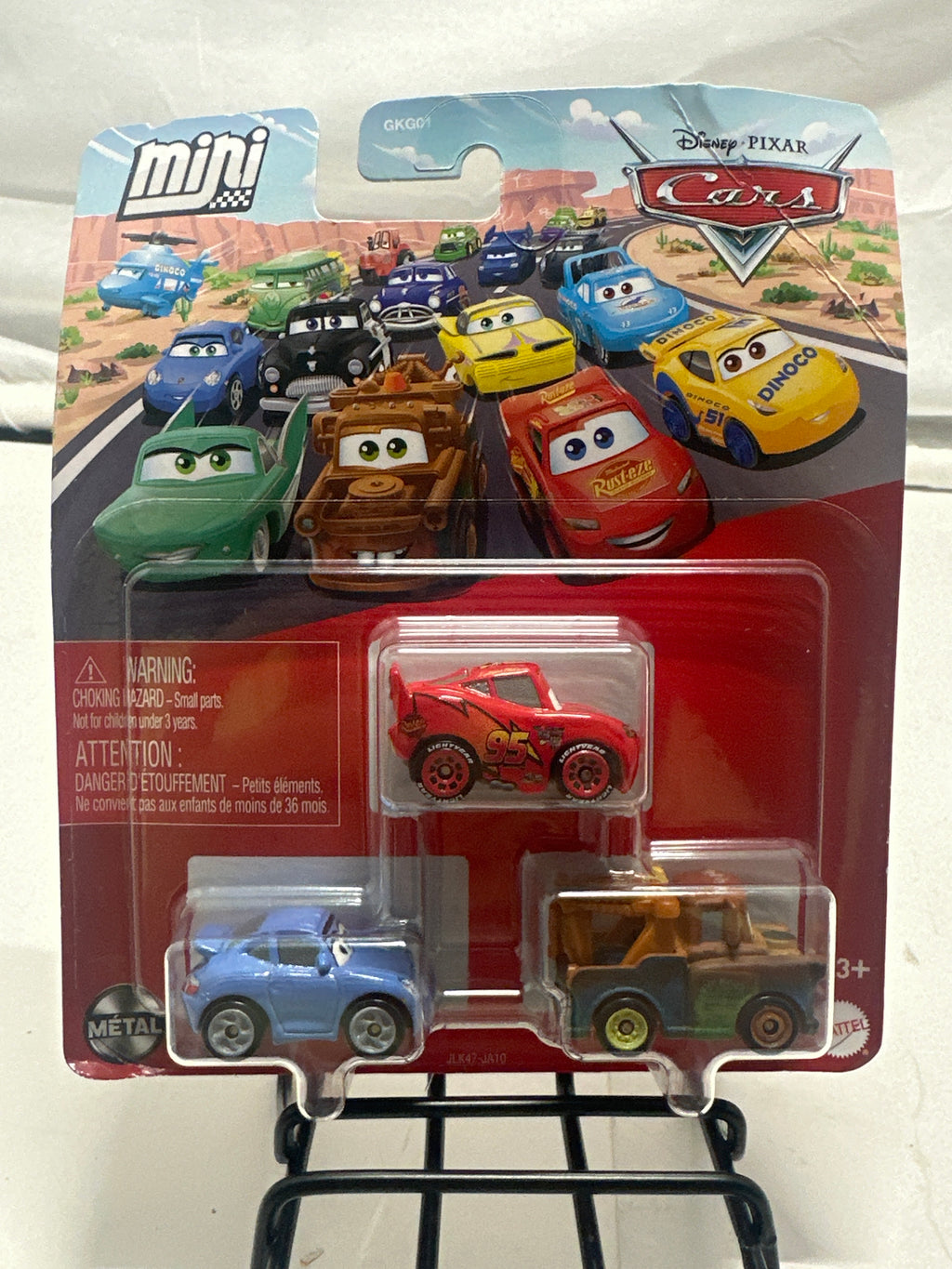 Disney Pixar Cars Mini Racers 3 pack view 1