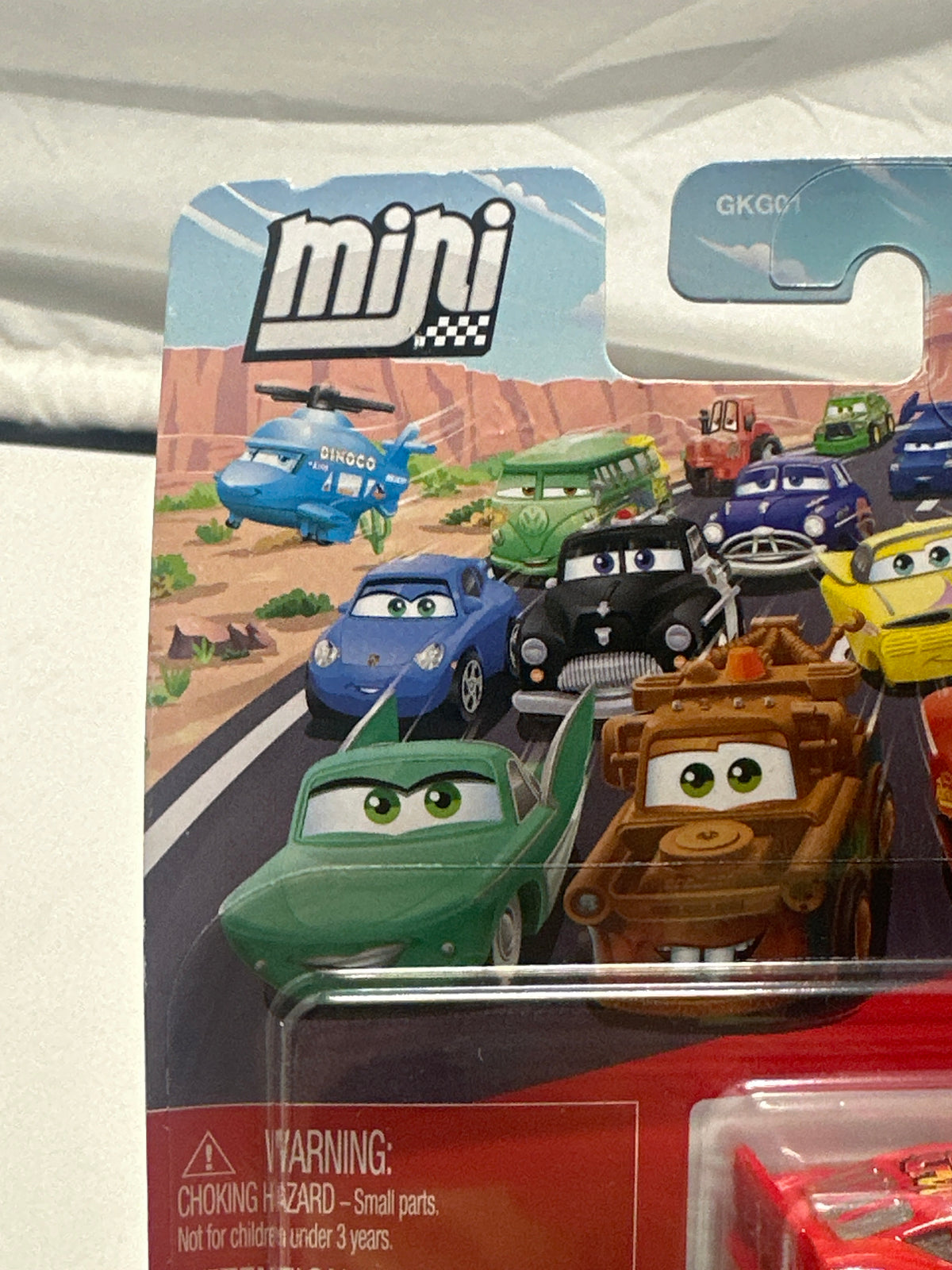 Disney Pixar Cars Mini Racers 3 pack view 2