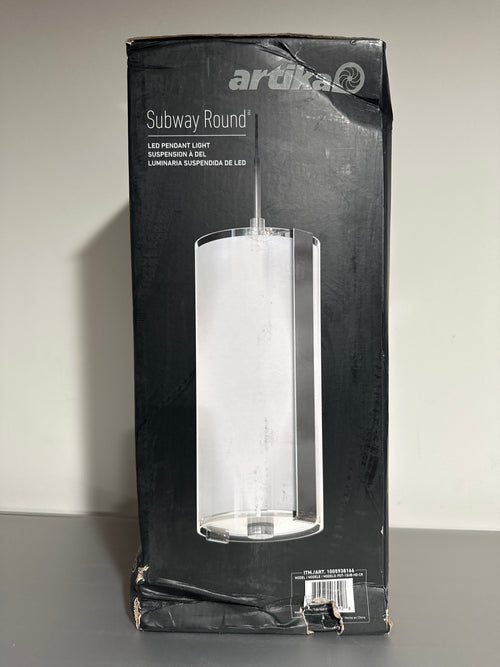 Artika Subway Round LED Pendant Light