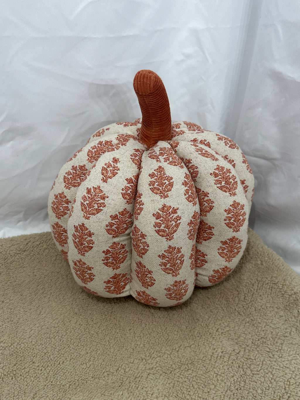 Threshold Shaped Pumpkin Pillow