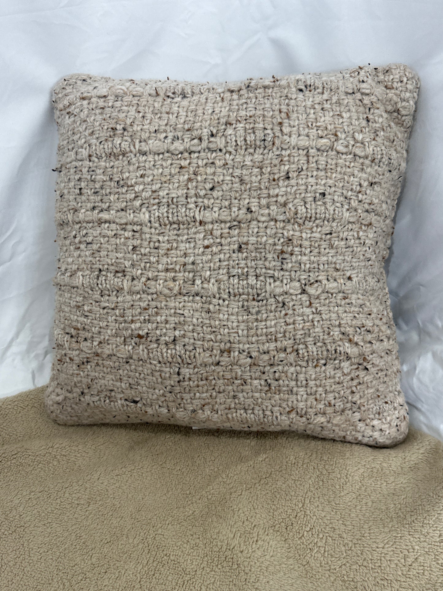 Threshold™ Square Marled Knit Pillow