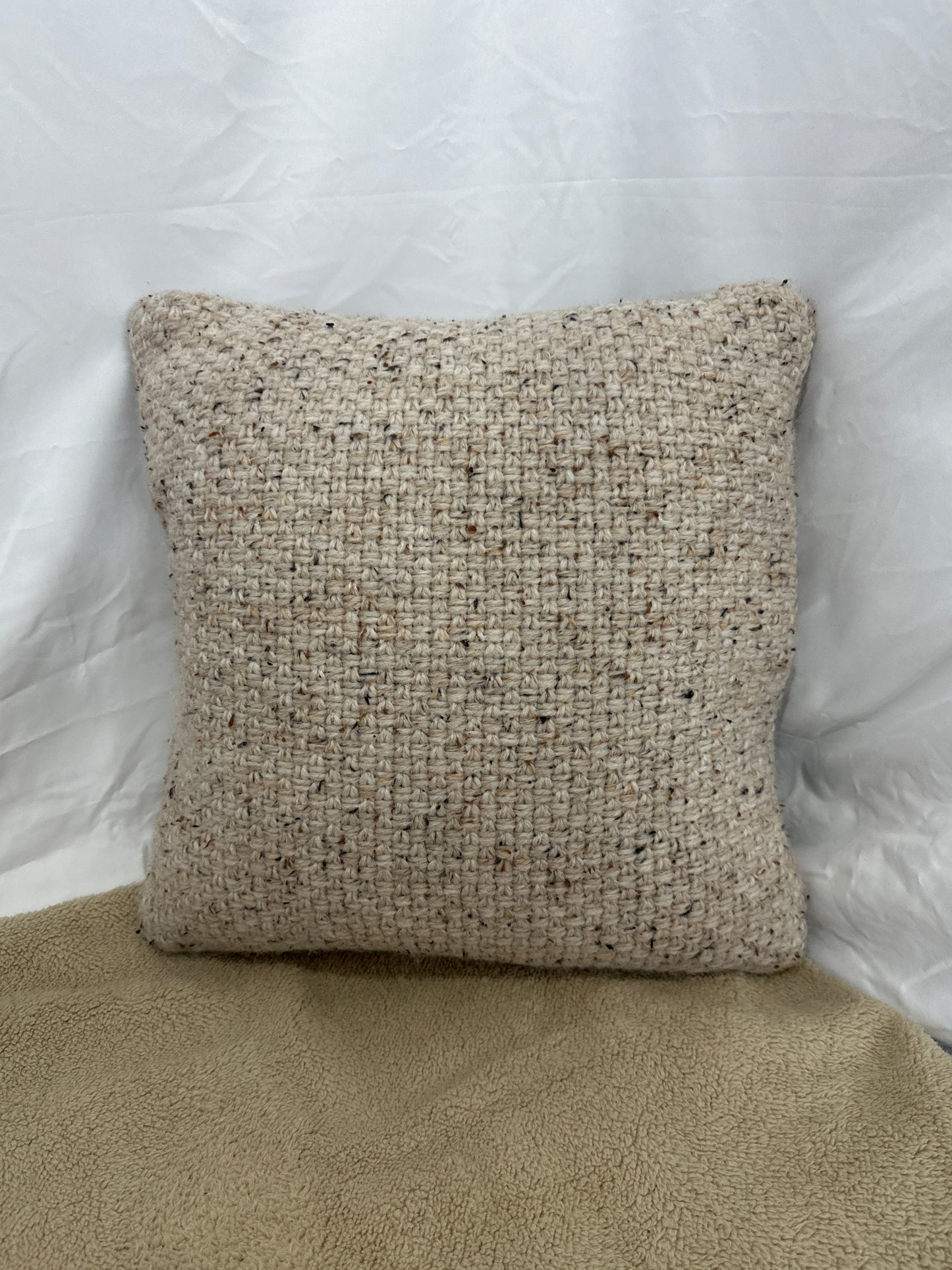 Threshold™ Square Marled Knit Pillow
