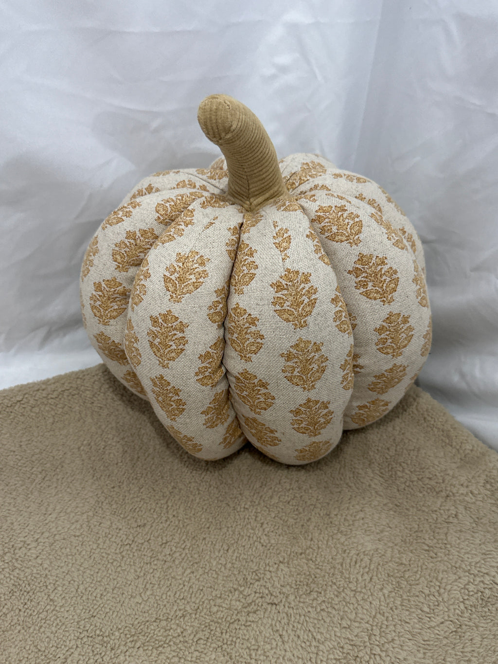 Threshold Shaped Pumpkin Pillow