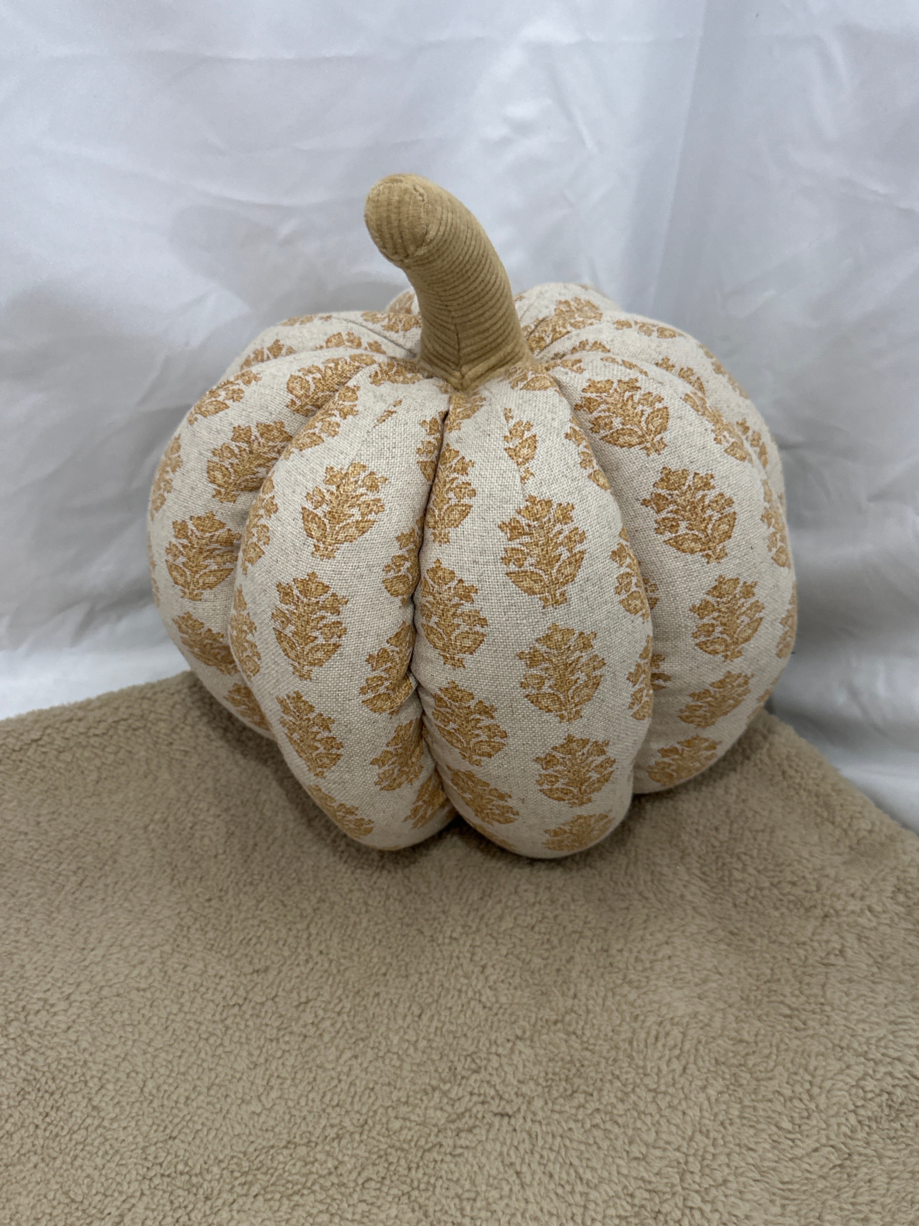 Threshold Shaped Pumpkin Pillow