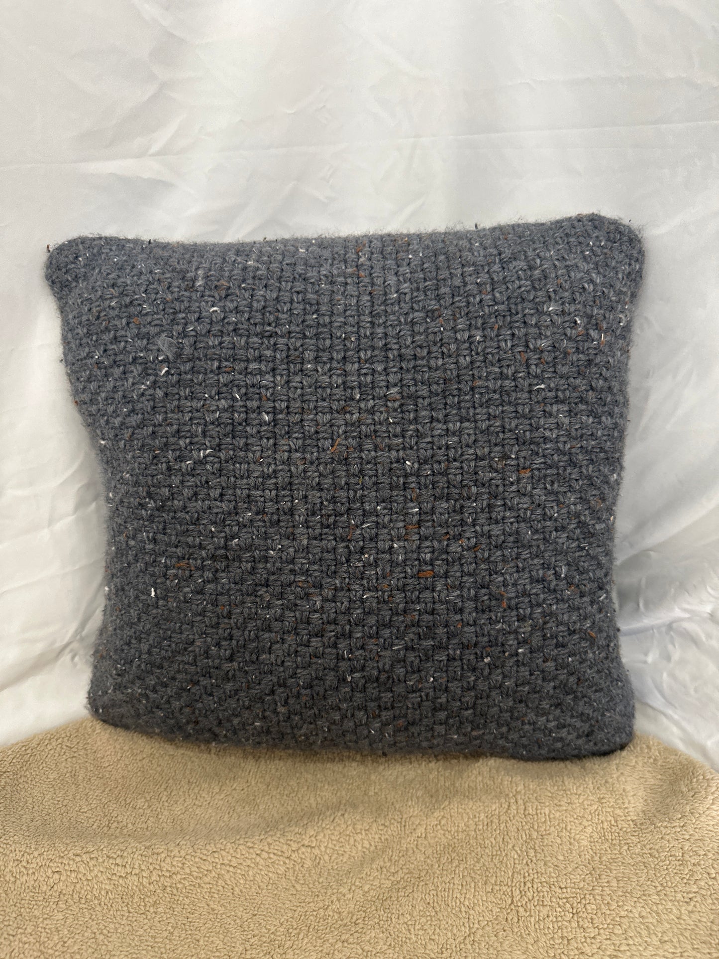 Threshold™ Square Marled Knit Pillow
