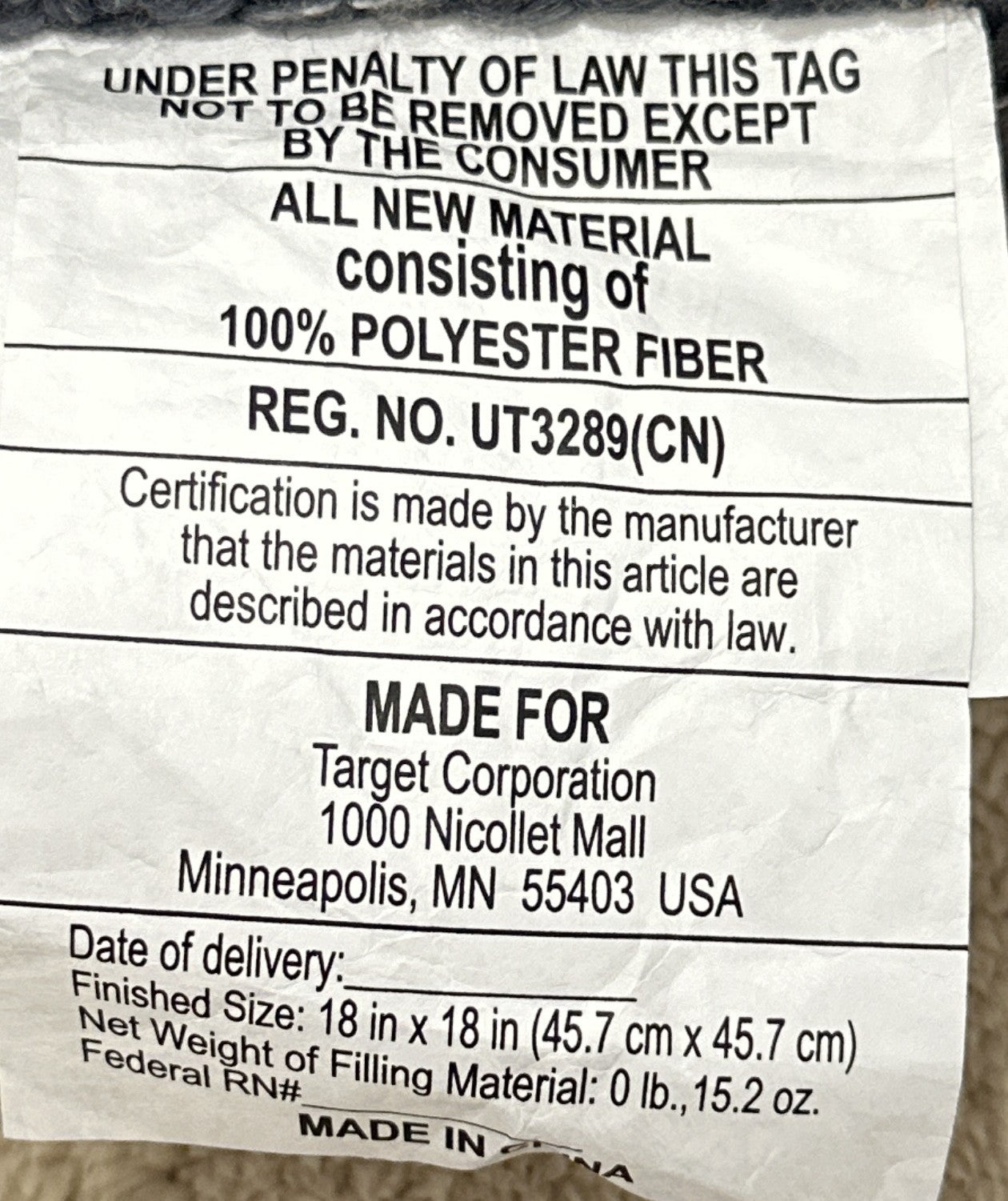 Threshold™ Square Marled Knit Pillow