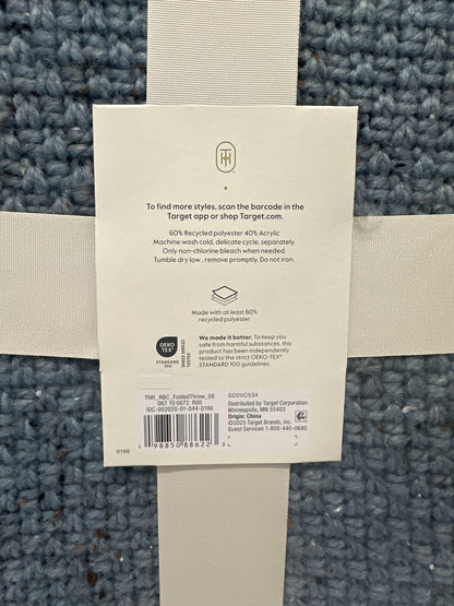 Threshold Textured Knit Throw Blanket