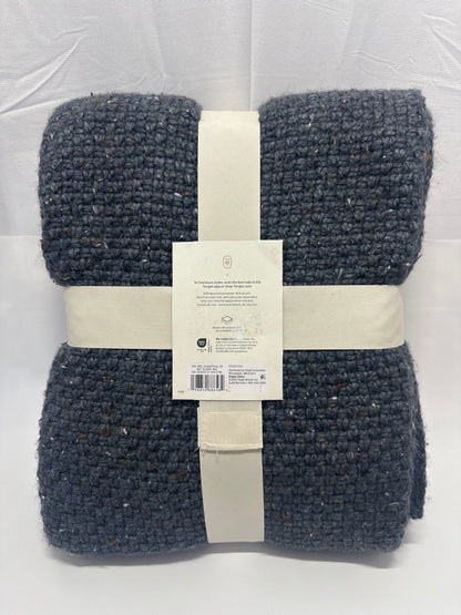 Threshold Textured Knit Throw Blanket