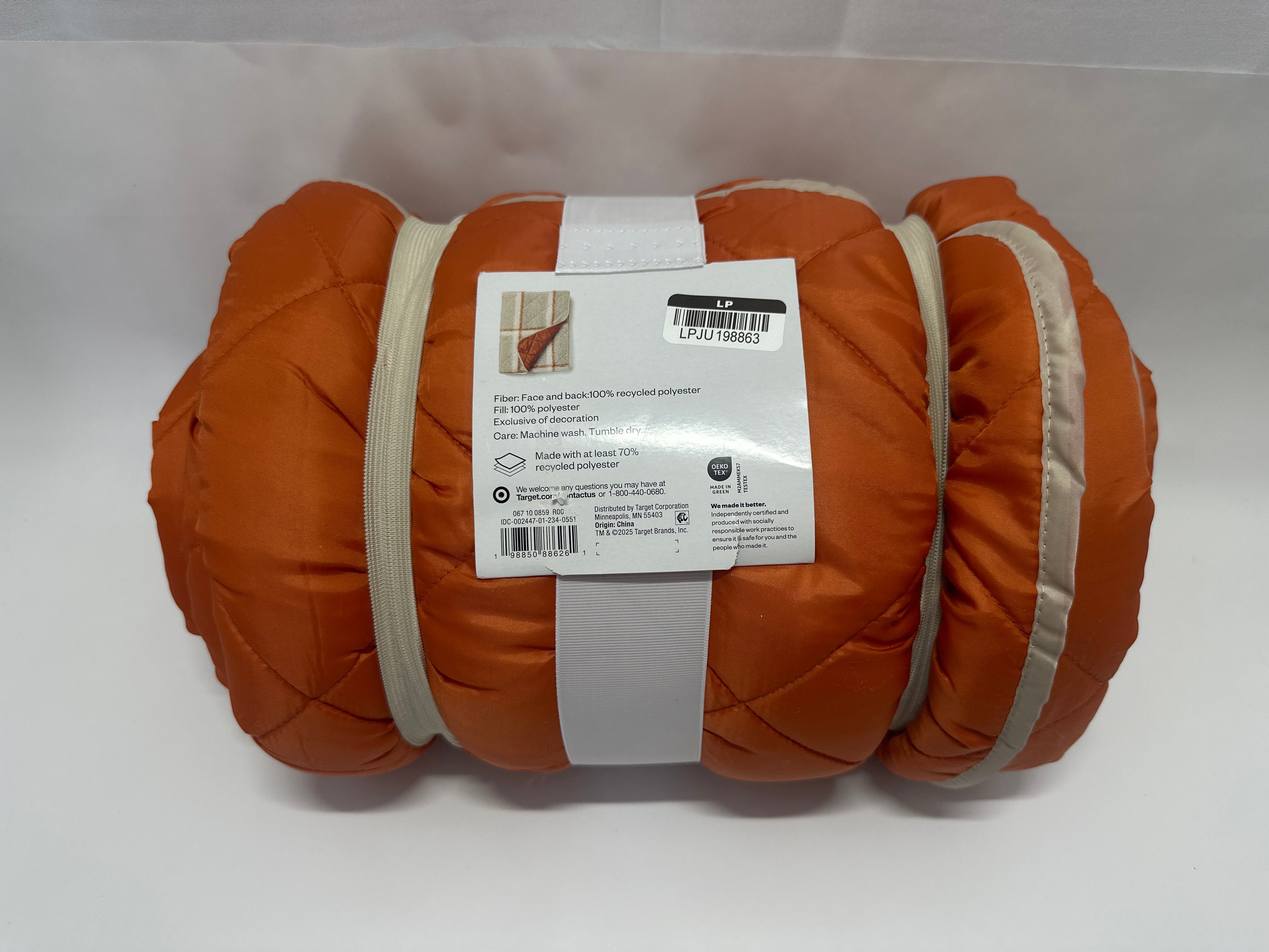 Room Essentials Take Anywhere Throw – Indoor & Outdoor Reversible Blanket