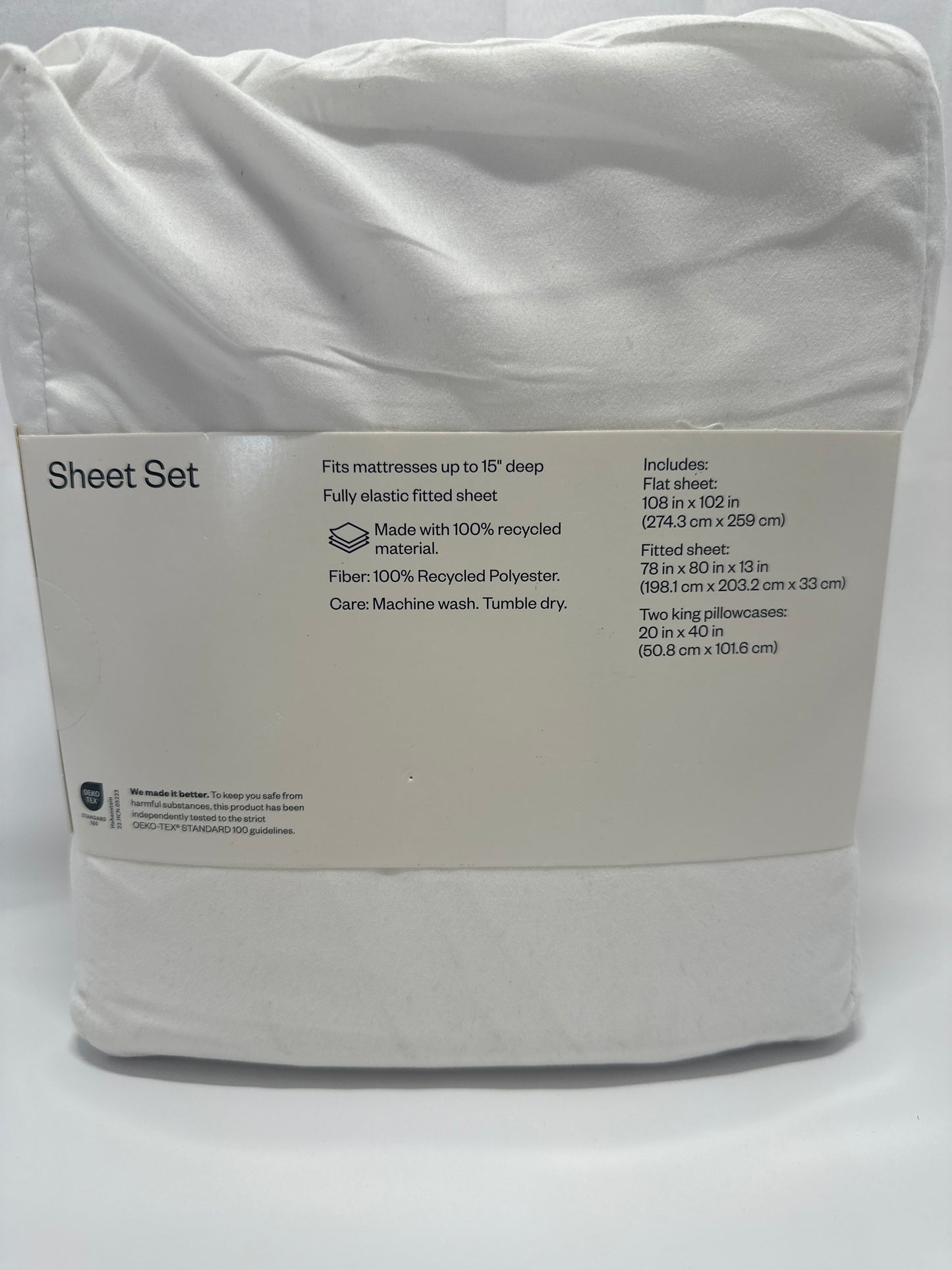 Room Essentials Microfiber Sheet Set